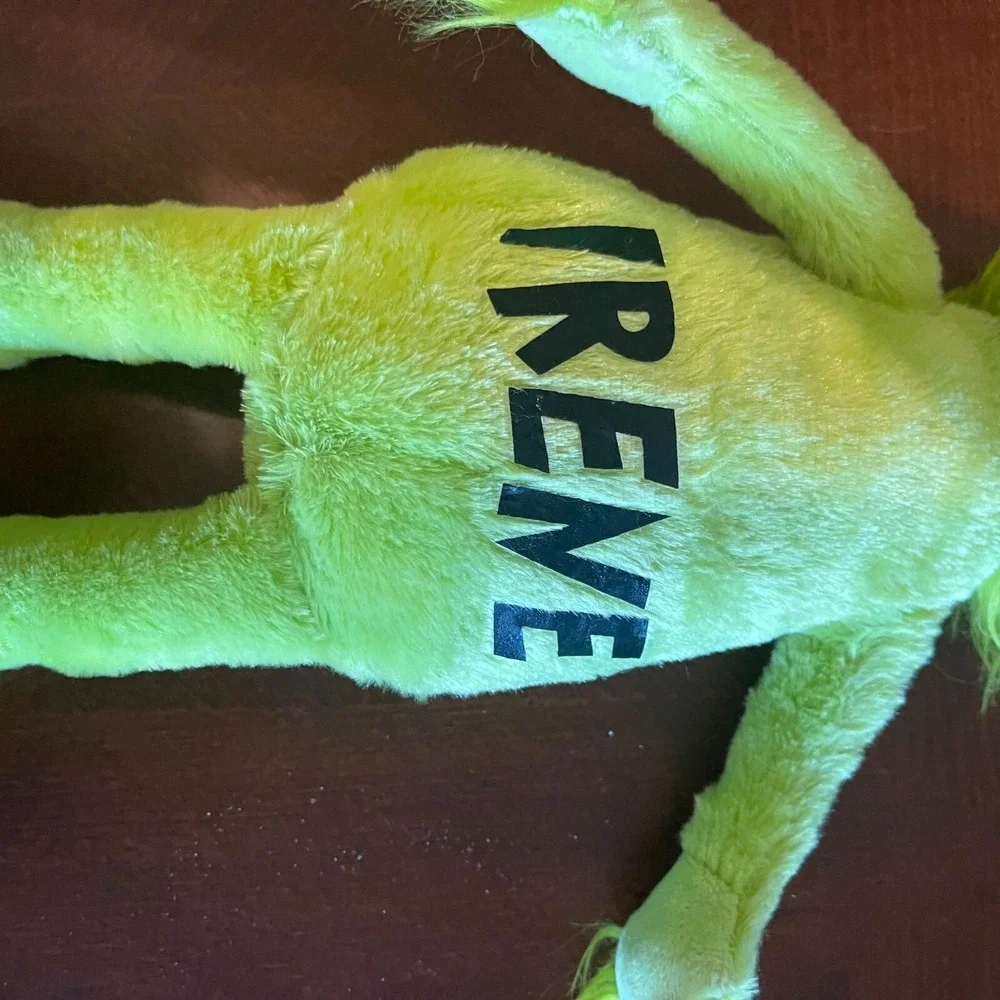 Dr. Seuss Cares Grinch‎ & Irene Plush Set Fiber Stuffed Toys holiday